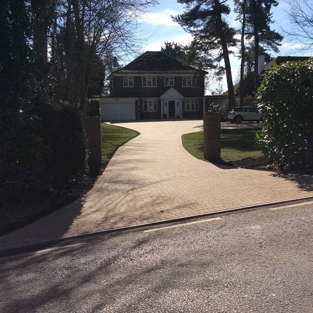 finished driveway